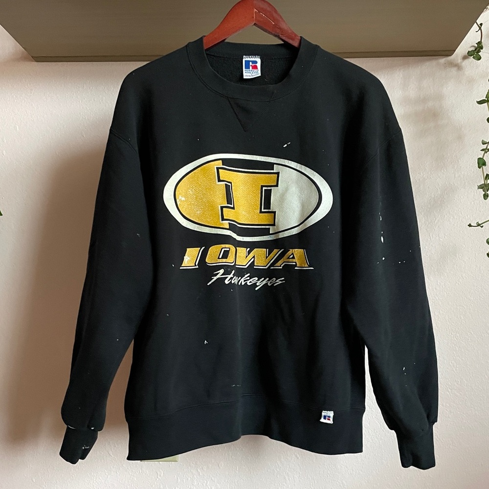 Russell Athletic Iowa Hawkeyes Crewneck Sweatshirt
